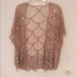 Sequin cardigan